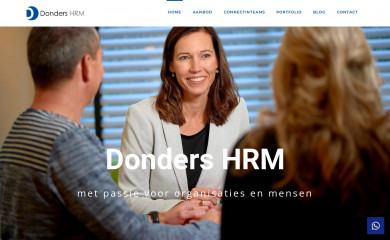 dondershrm.nl screenshot