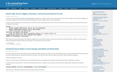 dosomethinghere.com screenshot