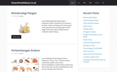 dosenpendidikan.co.id screenshot