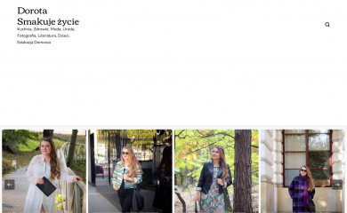 dorotasmakuje.com screenshot