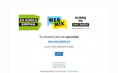 dorotatyllak.pl screenshot