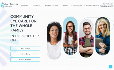 dorchesteroptometry.com screenshot