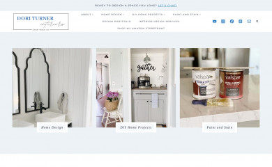 doriturnerinteriors.com screenshot