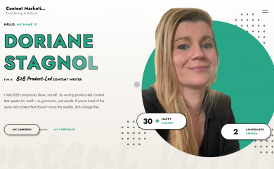 dorianestagnol.com screenshot