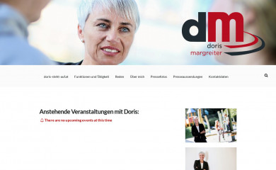 dorismargreiter.at screenshot