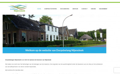 dorpsbelangnijensleek.nl screenshot