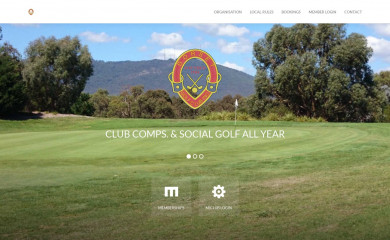 dorsetgolfclub.com.au screenshot
