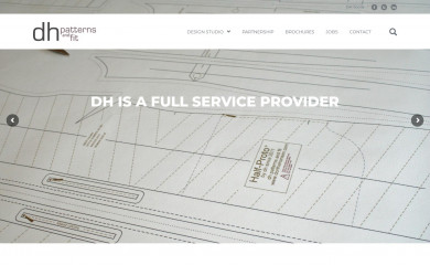 dorthehansen.com screenshot