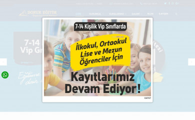 dorukkurs.com screenshot