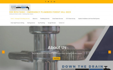down-the-drain.co.uk screenshot