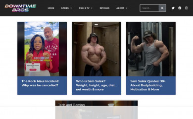 downtimebros.com screenshot
