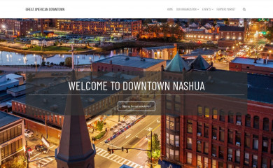 downtownnashua.org screenshot
