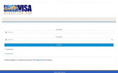 downundervisahub.net screenshot