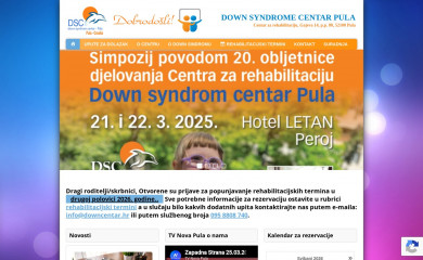 downcentar.hr screenshot