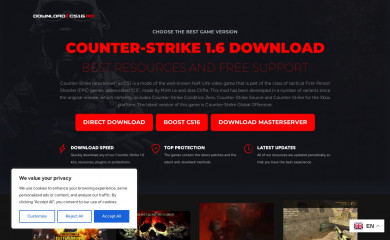 downloadcs16.ro screenshot