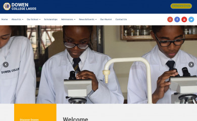 dowencollege.org.ng screenshot