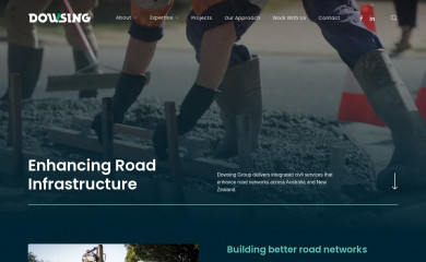 dowsing.com.au screenshot