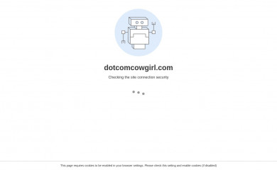 dotcomcowgirl.com screenshot