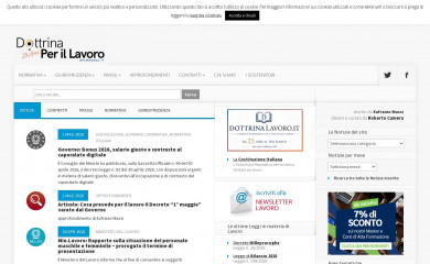 dottrinalavoro.it screenshot