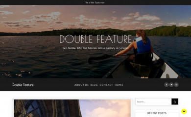 doublefeature.blog screenshot