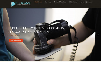 douganschiropractic.ca screenshot