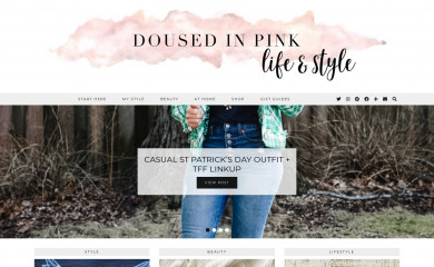 dousedinpink.com screenshot