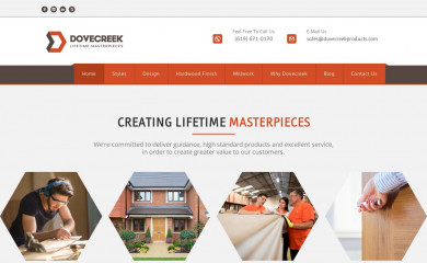 dovecreekproducts.com screenshot