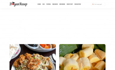 doyanresep.com screenshot