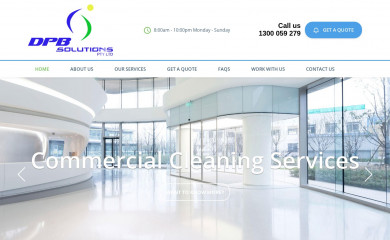 dpbsolutions.com.au screenshot