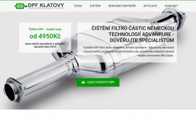 dpfklatovy.cz screenshot