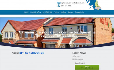 dphconstructionne.co.uk screenshot