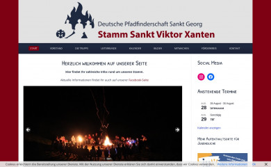 dpsg-xanten.de screenshot