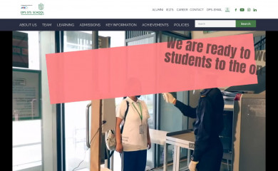 dpsstsdhaka.org screenshot