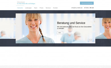 dr-p-keller.de screenshot