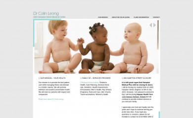 drcolinleong.com.au screenshot