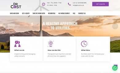 drcost.co.uk screenshot