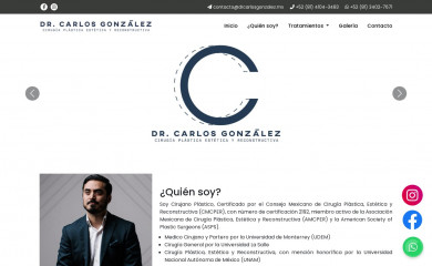 drcarlosgonzalez.mx screenshot