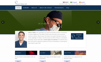 drcarloswesley.com screenshot