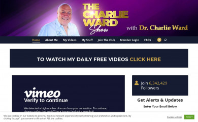 drcharlieward.com screenshot