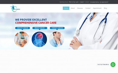 drchhabrahealthcare.com screenshot