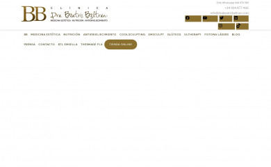 drabeatrizbeltran.com screenshot