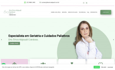 draericaabjaudi.com.br screenshot