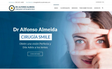 dralfonsoalmeida.com screenshot