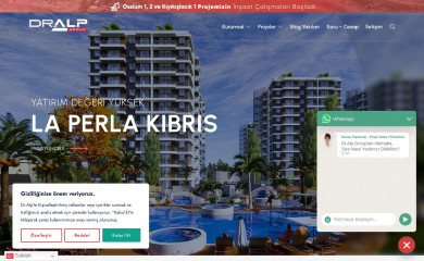dralpgayrimenkul.com screenshot