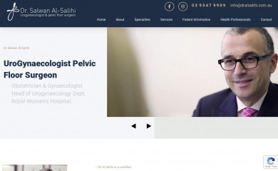 dralsalihi.com.au screenshot