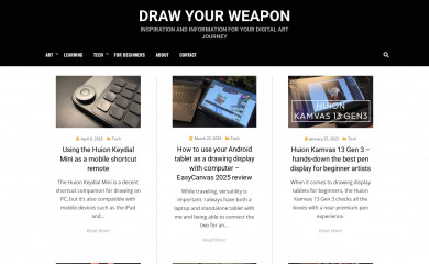 drawyourweapon.com screenshot