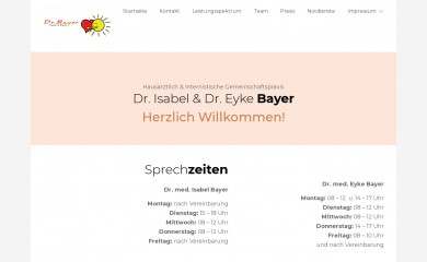 drbayer-cottbus.de screenshot