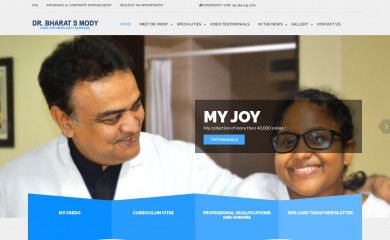 drbharatmody.com screenshot