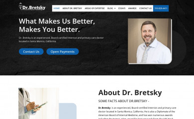drbretsky.com screenshot