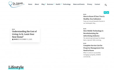 drdavidgbenner.ca screenshot